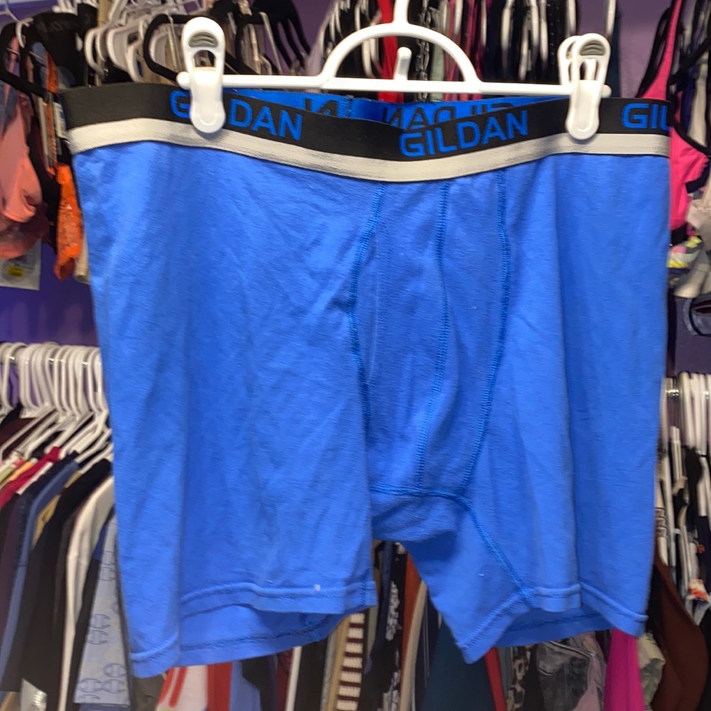 Blue men’s Glidan boxers size XL